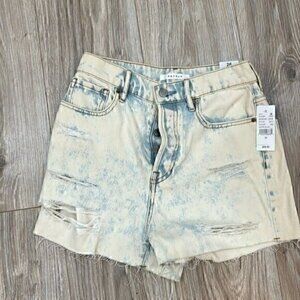 Pacsun high rise icon shorts size 26  nwt